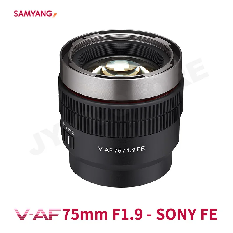 Samyang Vaf 75mm T1.9 Af Cine Lens Auto Focus With Tally Light For