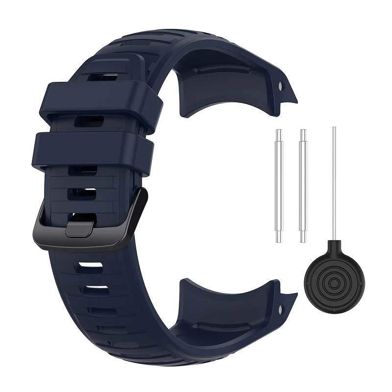 Premium Silicone Strap Replacement for Smartwatch - Elegant and Durable Wristband