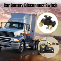 12V 24V Auto Battery Power Off Switch Car RV Brass Anti-loss Thickening Partition Protector Intelligent Repair Hardware Tools 3