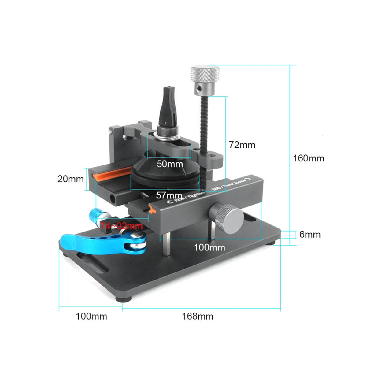 

RL-601S Plus 2 In1 for Screen Separation and Glass Back Cover Removal Screen Rotating Fixture