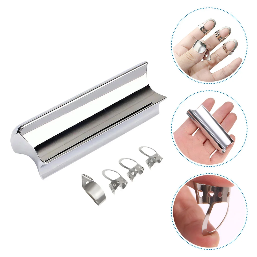 Chitarra Slide Bar Tone Steel Electric Stainless Tonebar Pick Dobro Accessori Forniture Pedale Slides Lap Slider Tools Finger
