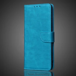 Elegant PU Leather Wallet Flip Cover with Card Holder for Smartphones - Protective Phone Bag and Holster (ASMD XNW Sky Blue)