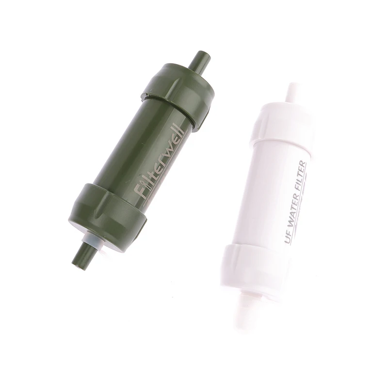 Description Picture 2 of item1PC Portable Outdoor Survival Kit Mini Water Filter Straw Wilderness Camping UF Filter Water Purifier