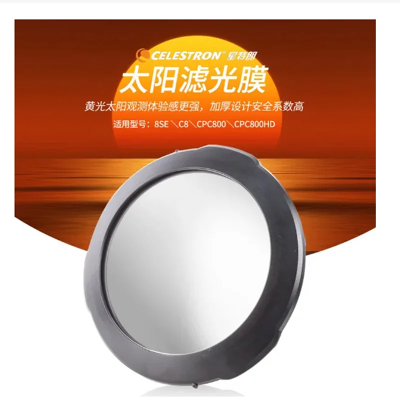 Pellicola Filtrante Solare Celestron Per Monocoli Astronomici, Nexstar 8Se 6Se C8Hd C9.25 C11