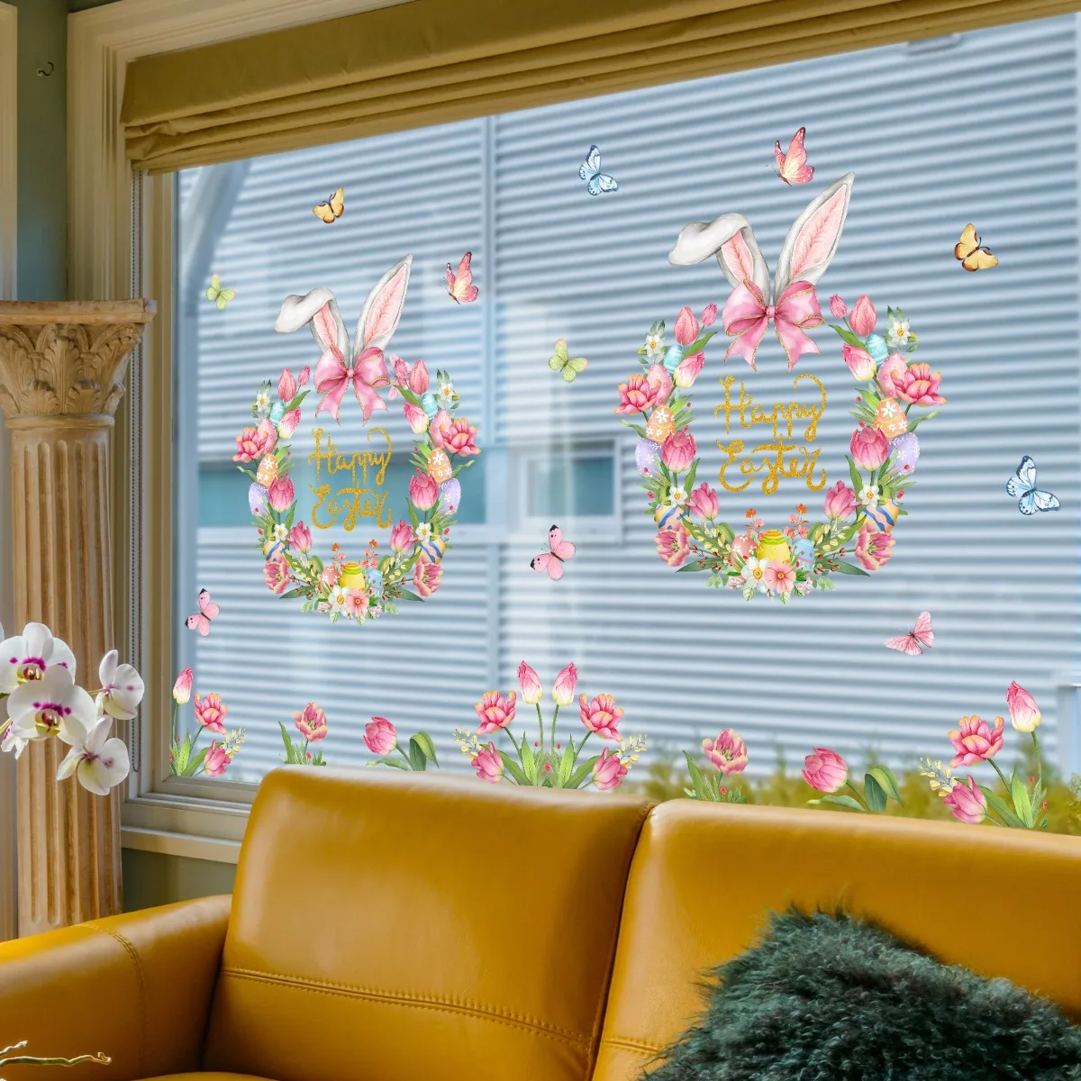 Easter Bunny Window Sticker 2