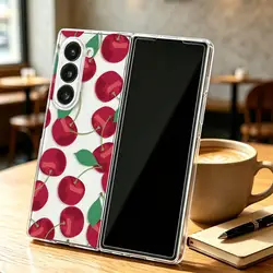 Kersenprint Achter Telefoon Hoesje