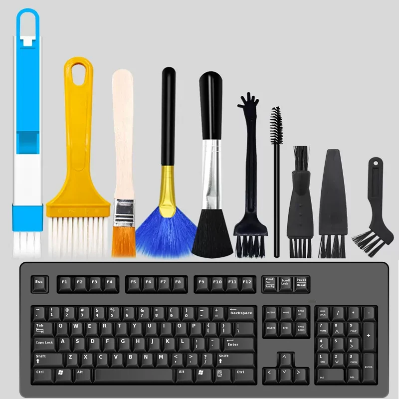 Keyboard Cleaning Brush Set For Laptop Keyboard Gap Dust Soft Brushes Tools 2