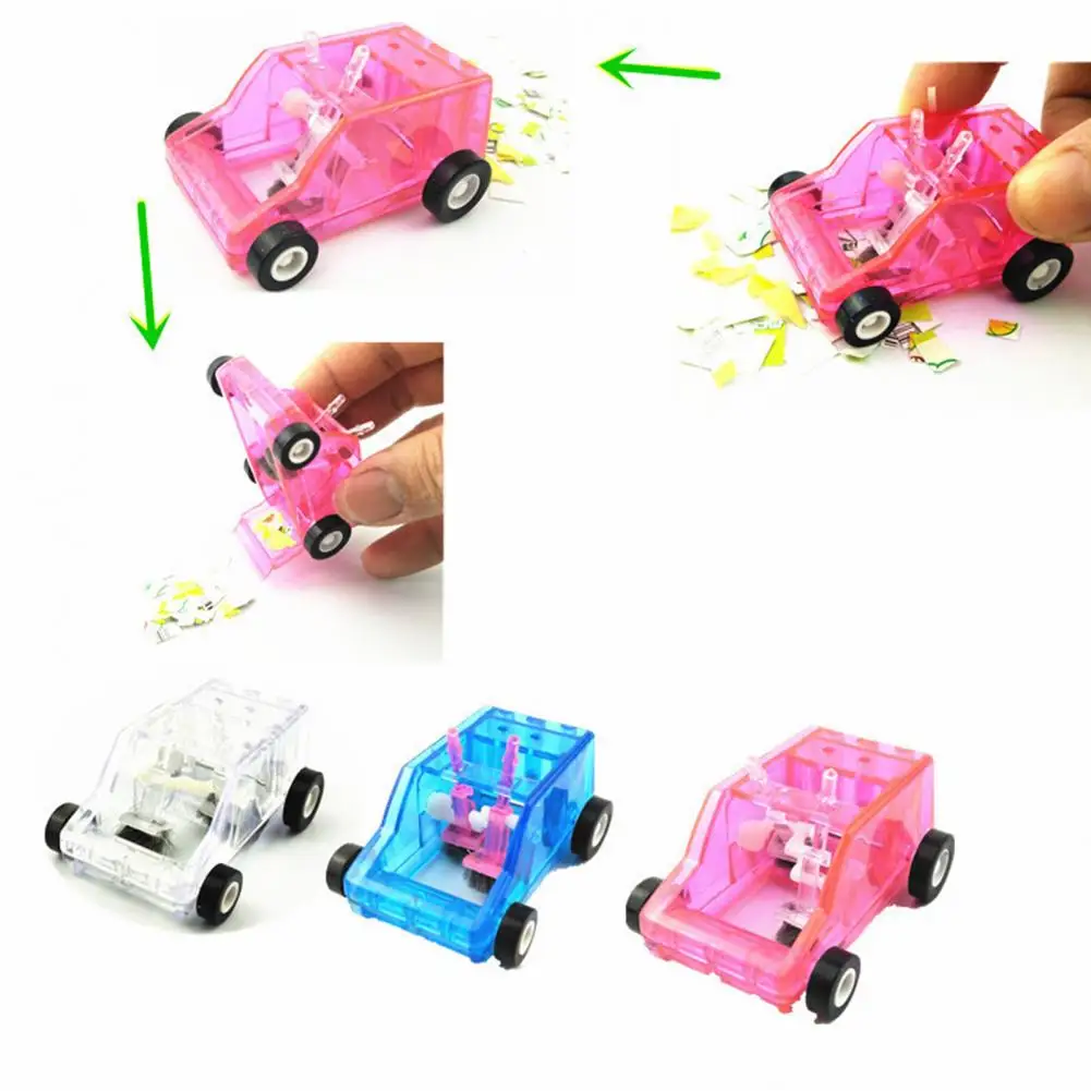 Table Dust Cleaning Brush Car Shape Fun Plastic Desktop Eraser Dust Cleaner Party Confetti Eraser Sweeper School Supplies desktop dust cleaner