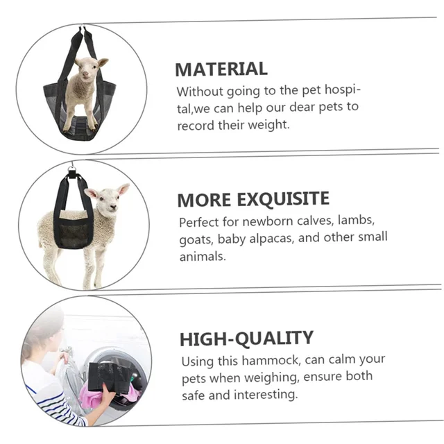 Imbracatura Reti Per Pesare Animali - Per Cuccioli, Capre E Piccoli Animali Domestici