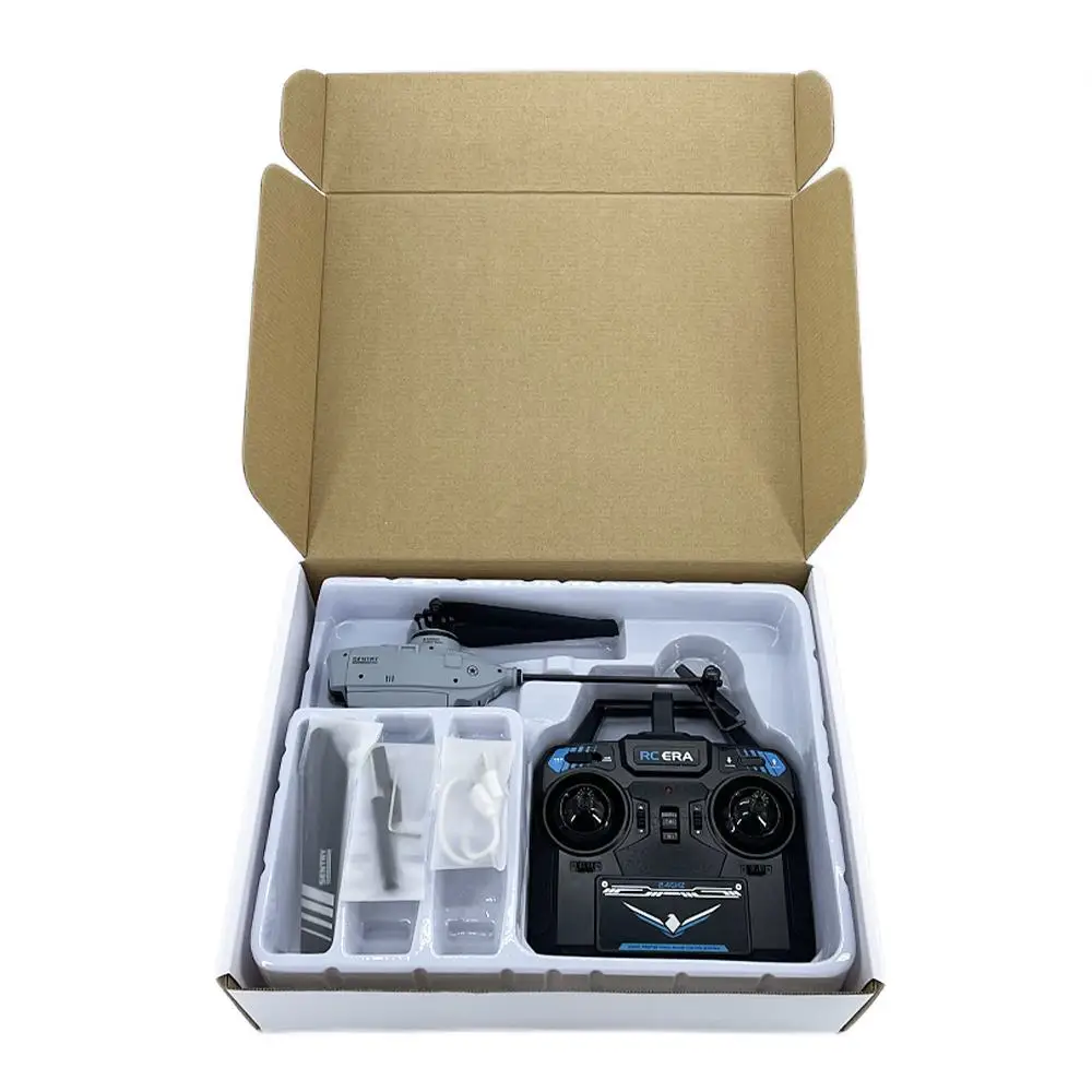 Eachine E110 C128 2.4G 4CH 6-Axis Gyro Single Propeller Aileron Less RC Drone RTF 1080P Camera Optical Flow Localization 6