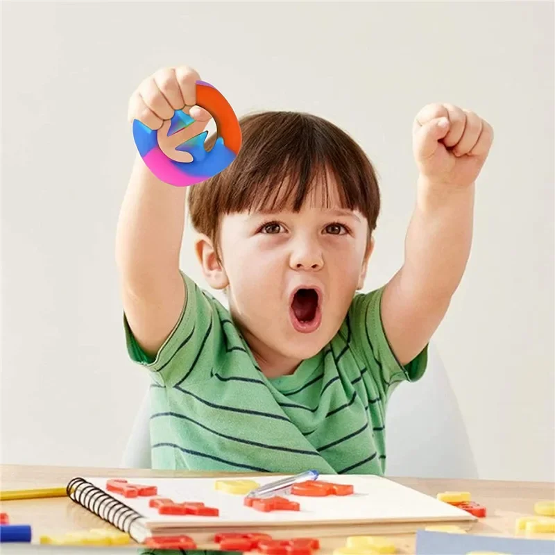 Silicone Grip Press, Finger Suction Cup, Rehabilitation Squeeze Silicone Grip Ring, Fitness Training Arm Strength