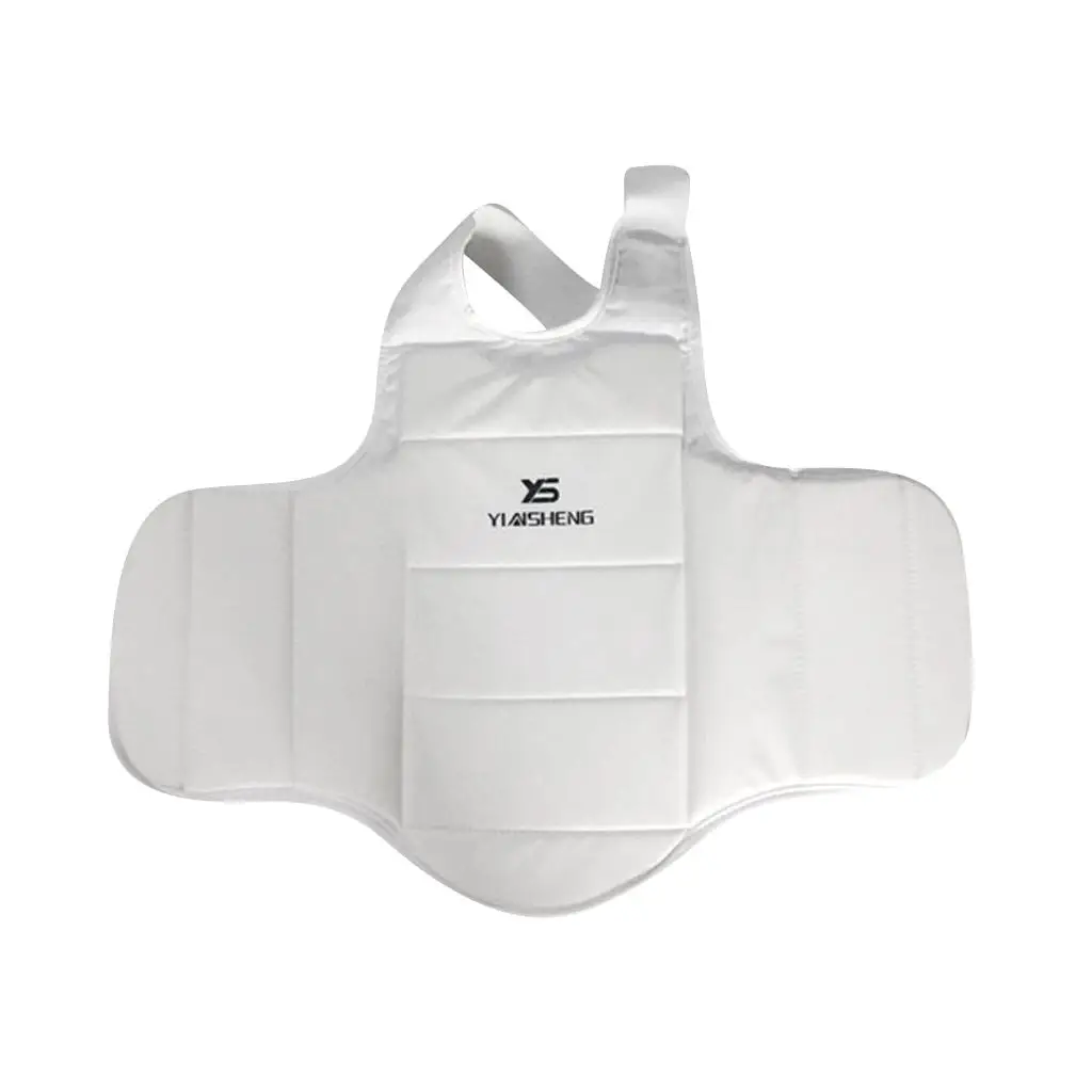 Men Women Karate Chest Guard Taekwondo MMA Martial Art Chest Body Protector
