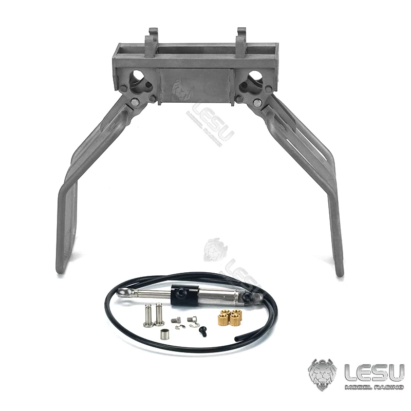 

Металлические щипцы, зажим для 1/14 LESU Aoue LT5 LT5H RC гидравлический погрузчик с бортовым поворотом Bobcat, строительные автомобили с дистанционным управлением