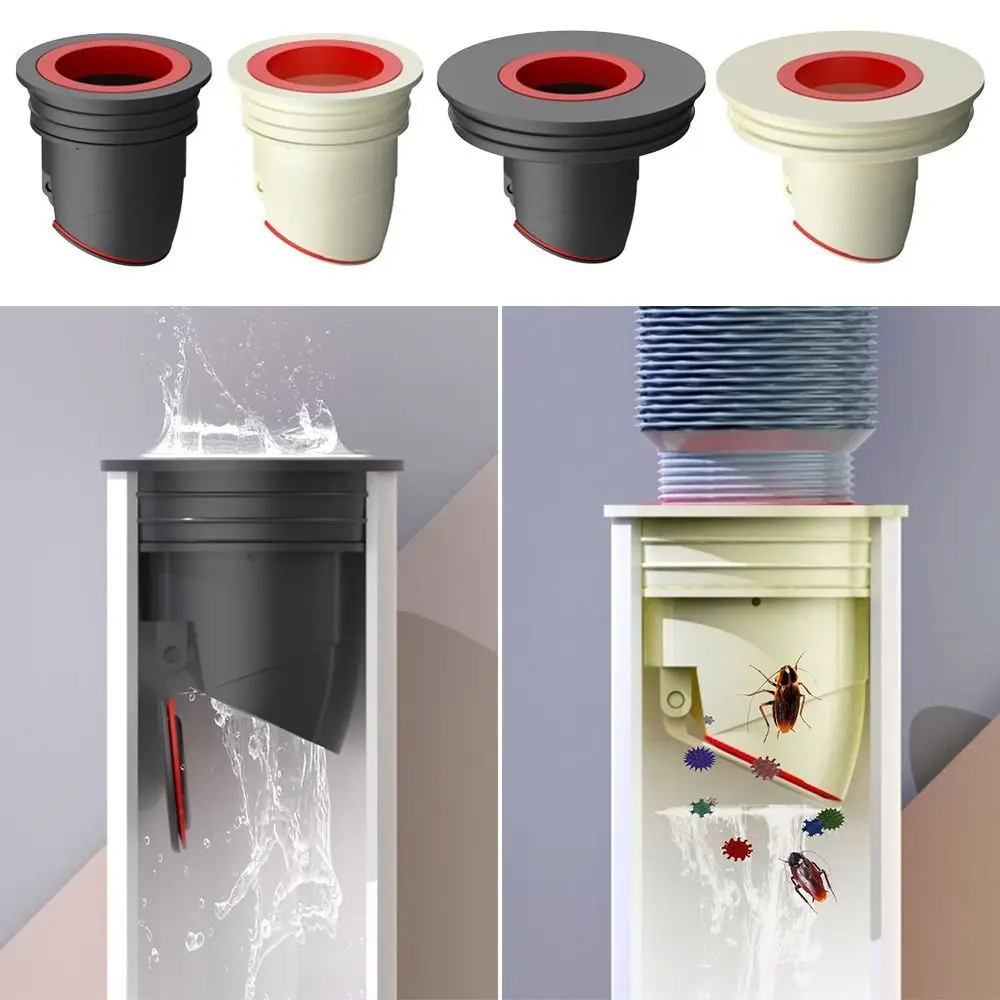 Anti-odor Drain Filter Plug Shower Floor Drain Core Sink Strainer Backflow Preventer Bathroom Accessories