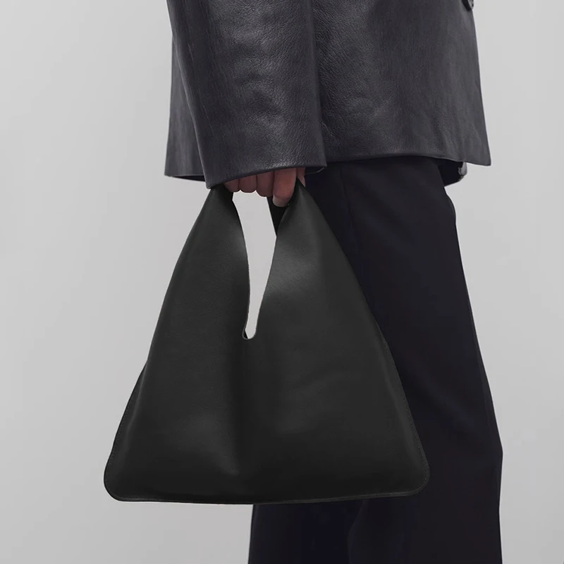 Ladies Designer New Soft PU Leather Dumpling Bag Fashion Leisure Versatile Handbag Armpit Underarm Shoulder Bag