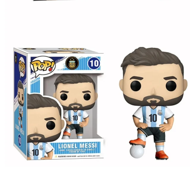 Funko Pop Football Stars Lionel Messi #10 Decoration Ornaments Action  Figure Collection Model Toy for Children Birthday Toy Gift - AliExpress