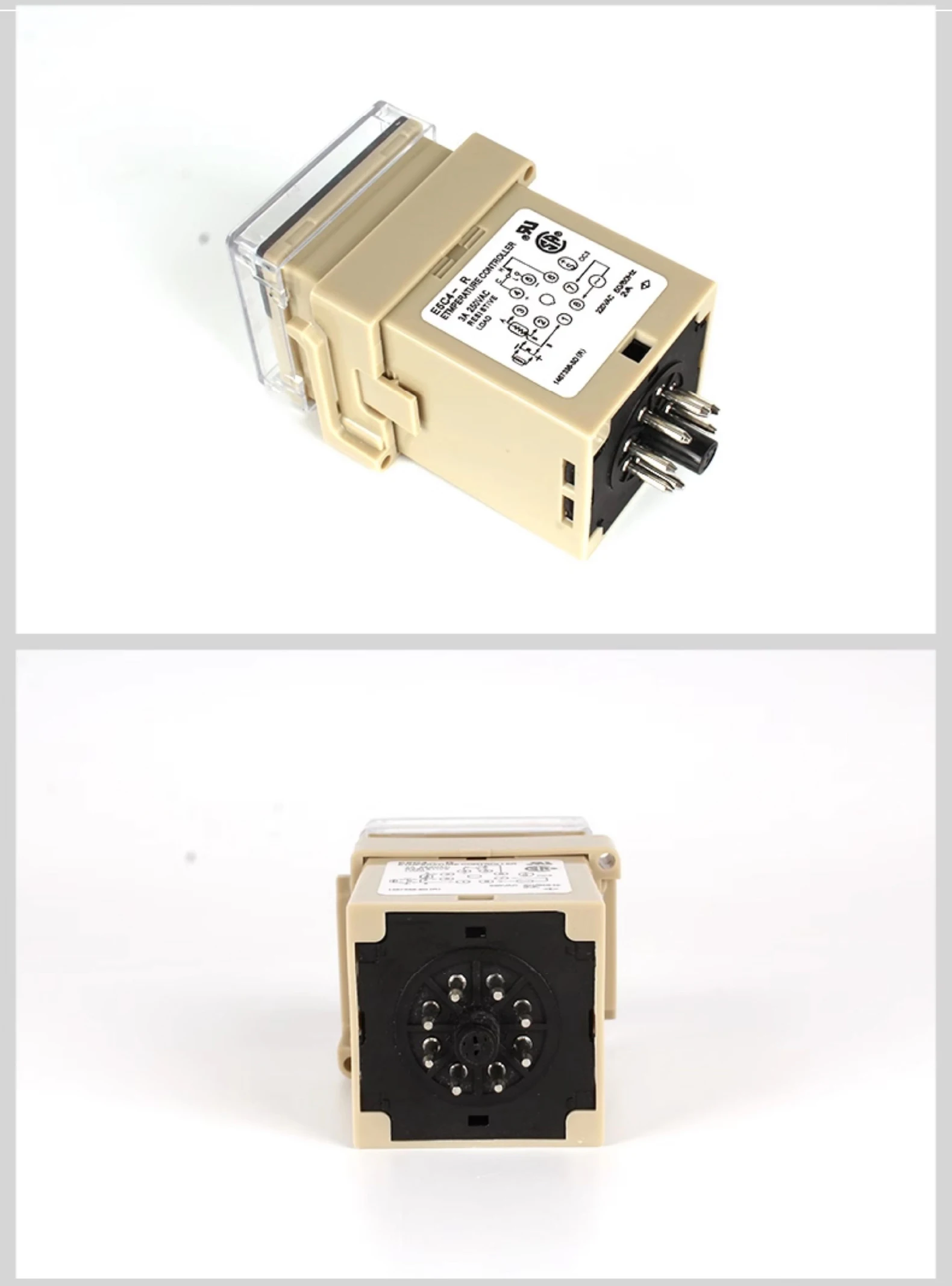 E5C4-R40K Temperature Controller Digital Thermostat 220VAC Relay Output K Type T