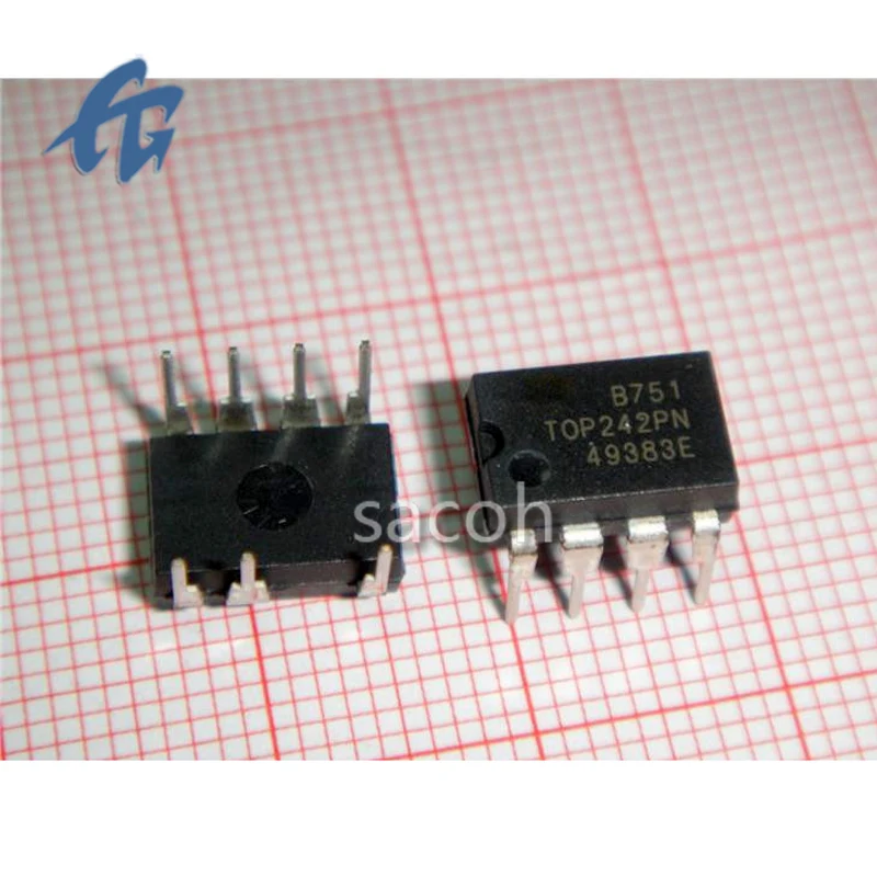 

New Original 10Pcs TOP242PN TOP242P DIP-7 Switching Power Management Chip IC Integrated Circuit Good Quality