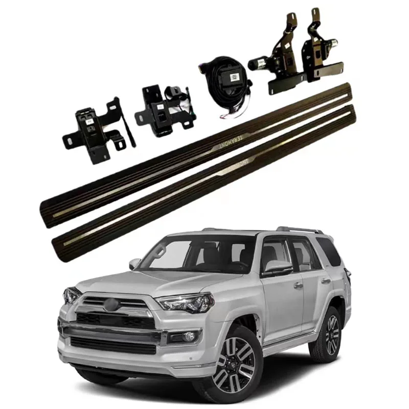 

Electric Side Step Retractable Running Board Aluminum Alloy Power Exterior Pedals For Toyota 4Runner Year 2014+