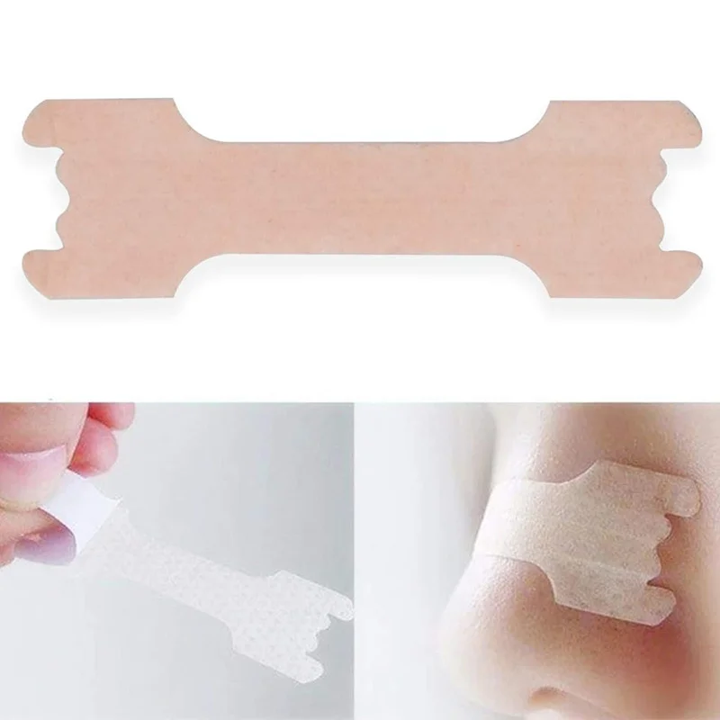 300/200/100/50pcs Breath Nasal Strips Stop Snoring Anti Snore Nose Strip Easier Breathing Good Sleeping Patches