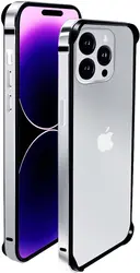 Sleek Purple Aluminum Bumper Phone Case - iPhone 7 and 8 (Silver)
