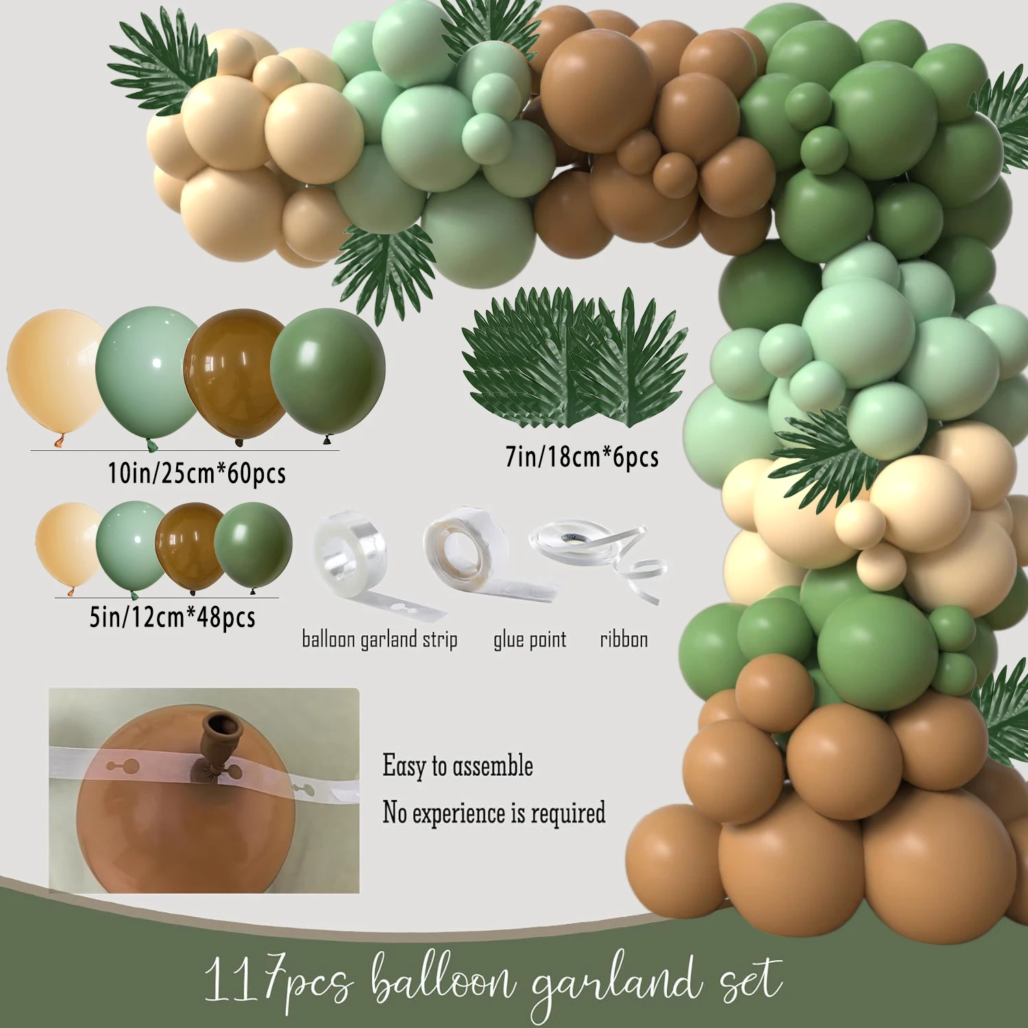 Three Rex Birthday Balloons - Gold 16\" Number & 43\" Dinosaur Balloons For 3rd Birthday Party