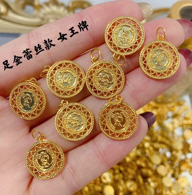 999 real gold pendants for women A Beautiful and Precious Accessory