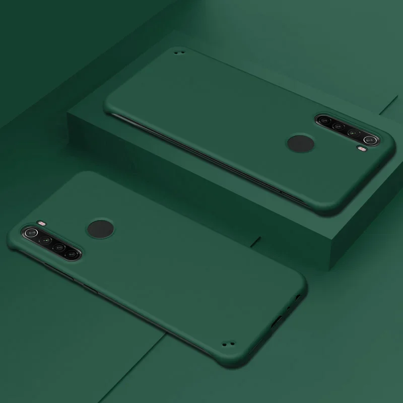 Sleek Matte Borderless Phone Case - Slim Hard PC Design