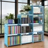 Bookshelf Simple Multi-layer Assembled Save Space Easy To Assemble Closet Storage Cabinet Portable Children's Sundries Shelf 1