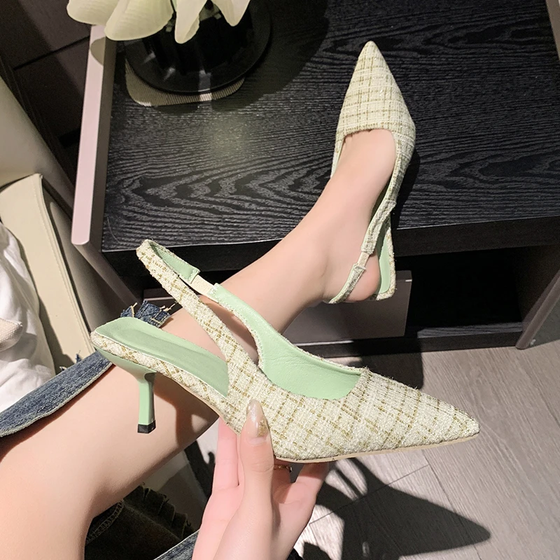 Brand Designer High Heels Pumps Women Elegant Pointed Toe Party Shoes Thin Heeled Sandals for Ladies Office Weddings