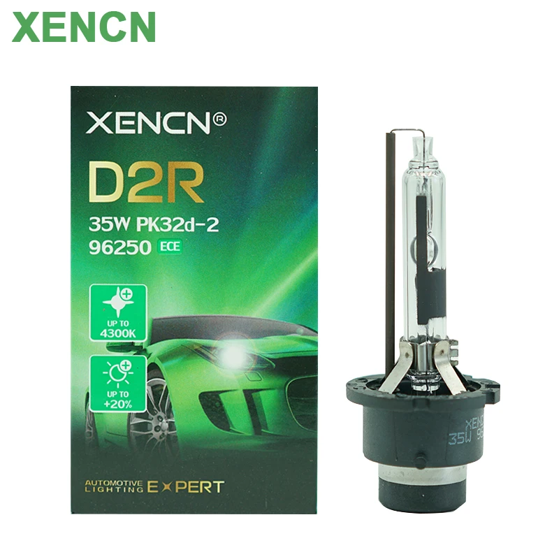 

XENCN D2R HID Xenon 12V 35W 96250 Original Car Xenon Headlight 4300K Standard White Light PK32d-2 OEM Quality Auto Bulb, 1x