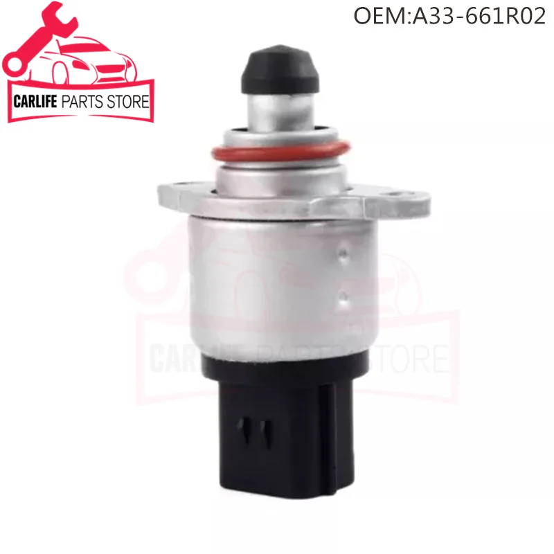 IACV Idle Air Control Valve IAC A33-661R02 A33-661-R02 A33-661 R02 A33661R02 For Subaru Automotive Spare Parts 22650-AA192