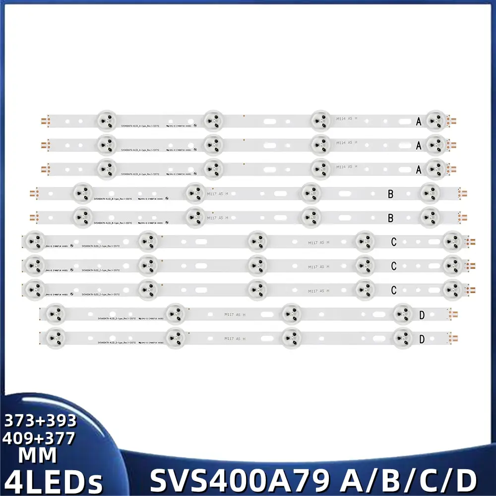 Barras de Retroiluminação Led para Philips 40pfl3108t 60 40pfl3208t 60 40pfl3208h 12 40pfl3078 12 40pfl3107h 60 40pfl3107h 12 40pfl3078k 12