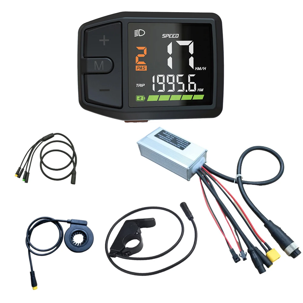 

Ebike Controller Sets For Bafang G060 48V 750W Fat Motor 25A Controller Set DZ41 Display 140X Throttle Brake Set Controller Kit