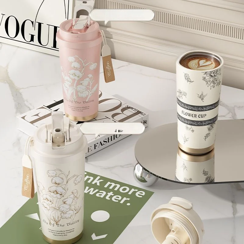 PARACITY-فنجان قهوة من الفولاذ المقاوم للصدأ ، تصم...