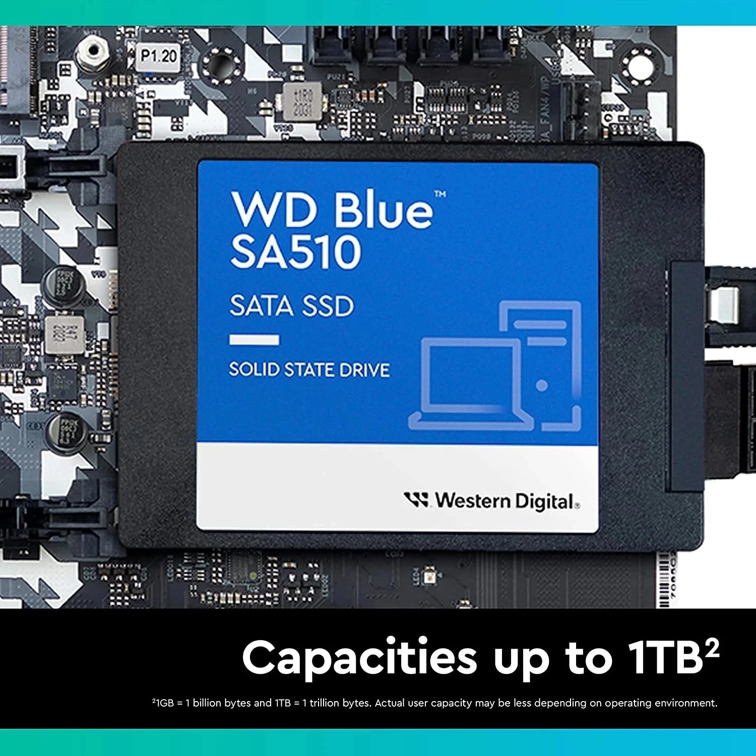 WD Disque Dur 500 Go SSD 2.5 550 Mo/s- Neuf à prix pas cher