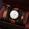 VIP 4/2/1pcs Watches Set for Men Reloj Hombre Men Quartz Wristwatches Montre Homme Business Luxury Casual Clock Watch（no Box） 1