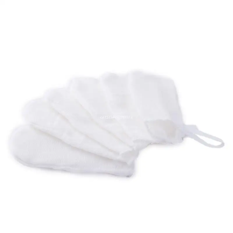 

Детская марлевая щетка, 6 шт./компл., зубная щетка для чистки полости рта, средство для чистки рта для младенцев, салфетки для