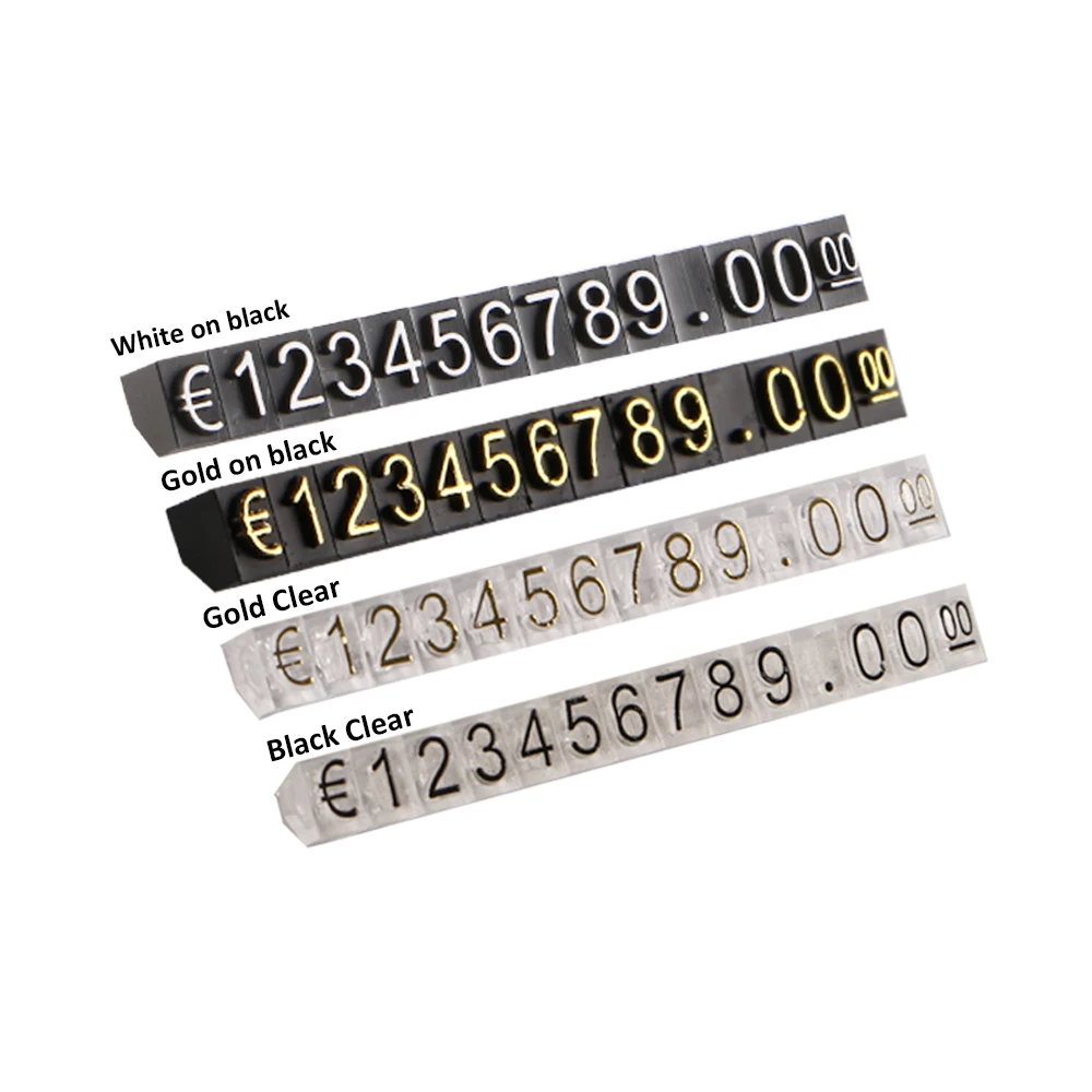 Watch Ring Jewelry Price Cube Display Jewelry Pricing Tag Euro Price Cubes Number Dollar Gbp Kit Desk Sign Pricing Tags