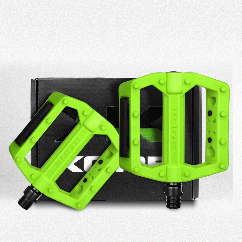 KORE Ultralight Non-Slip Nylon Waterproof Bicycle Pedals - Road & MTB