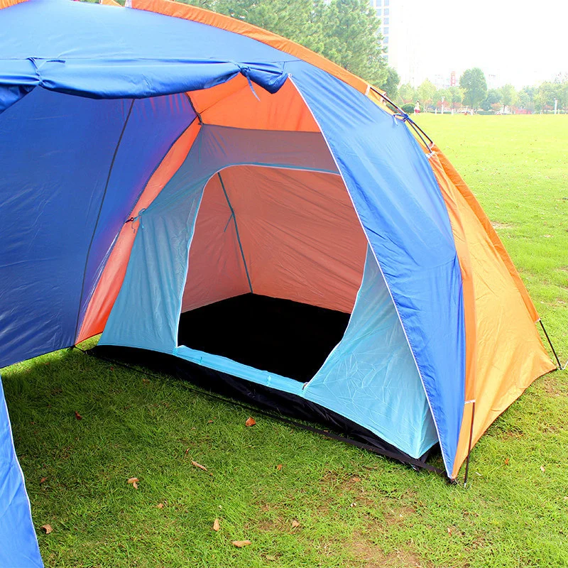 5-8 Person Camping Big Tent Double Layer Waterproof Two Bedroom Tent Camping Hiking Fishing Hunting Outdoor Family Party Tent (15)