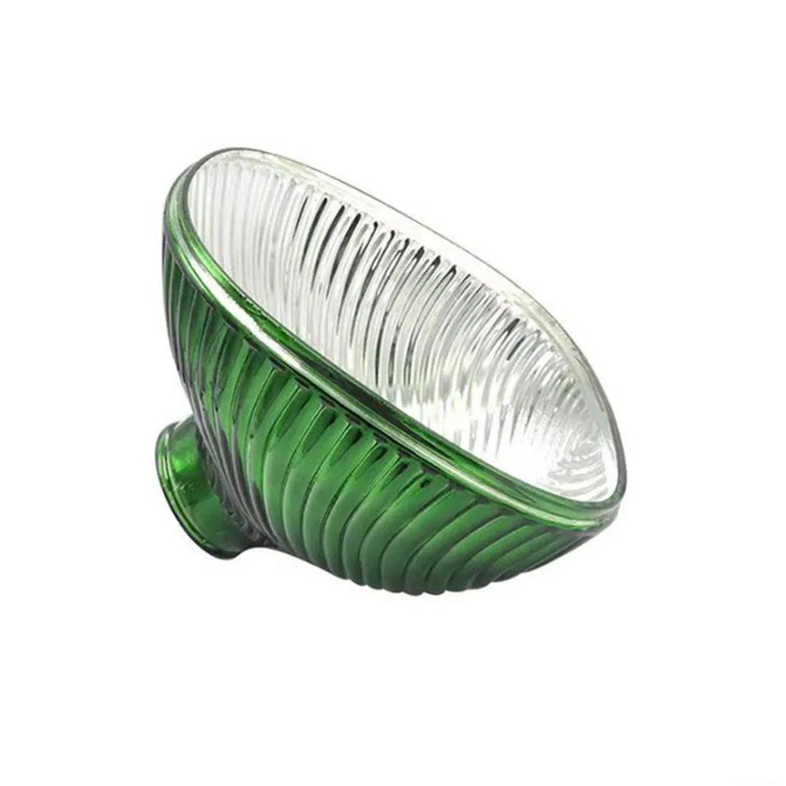 Decor 55mm 42mm Opening Green Glass Lamp Shade Replacement with Reverse or Flat Hole Fitter for Floor Light Table Lamp Cover