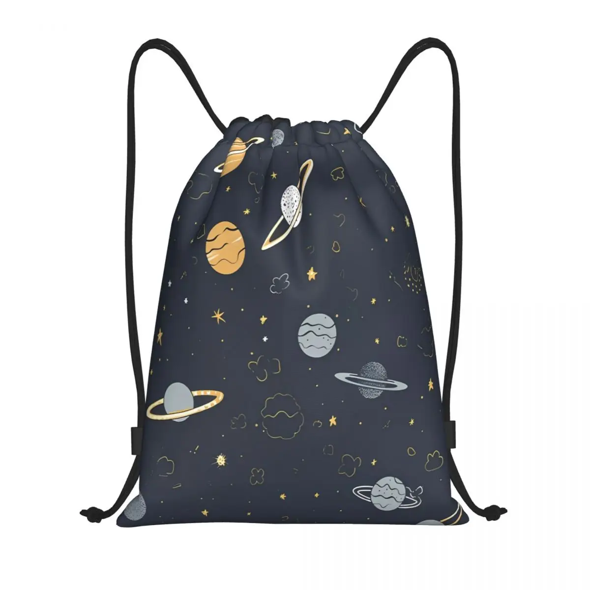CartoonDrawstringBackpackFashionSchoolGymDrawstringBagCasual