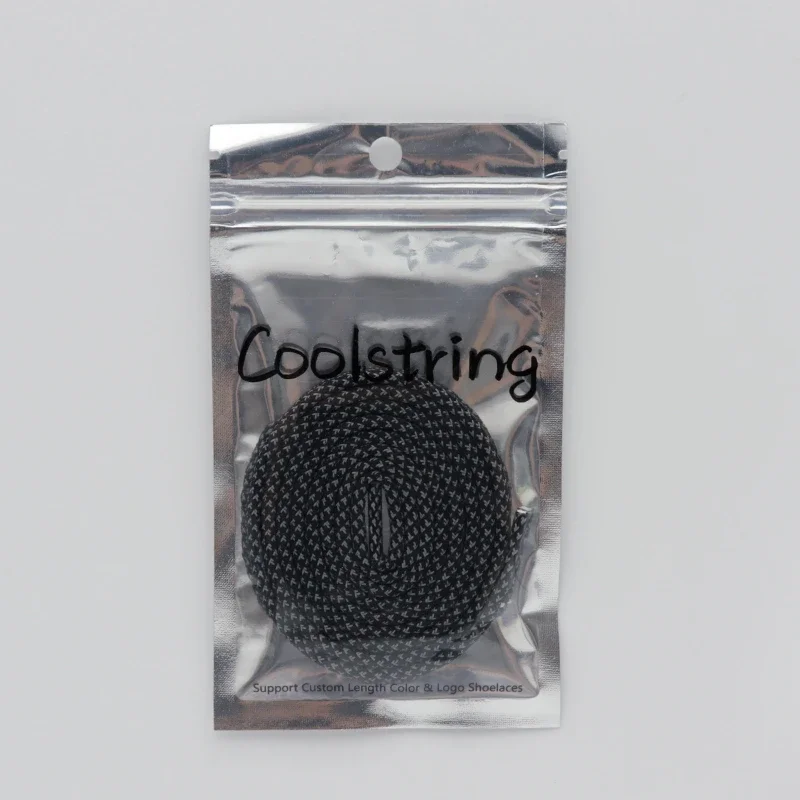 12 Colors 4.5MM High-Ranking Reflective Shoe Accessories Eye-Catching Shoelaces Daily Traveling Nice Street Walking Ropes 350V2
