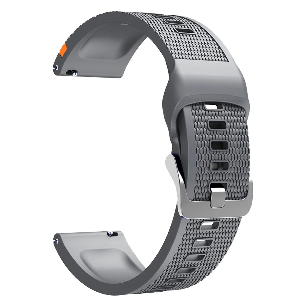 Silicone Sports Watch Strap - 22mm Replacement Bracelet Band