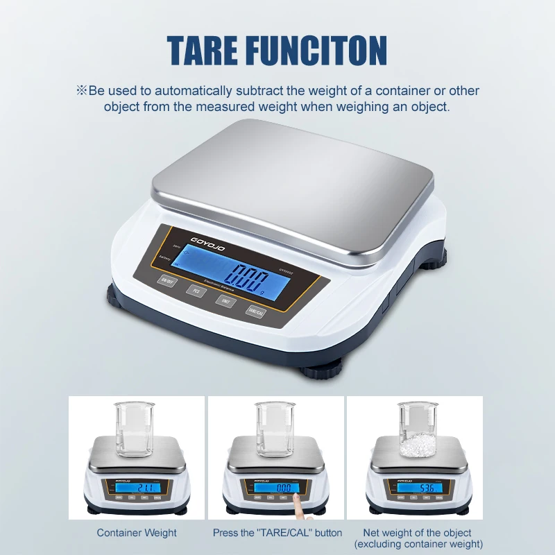 Balance électronique de laboratoire numérique de précision 5 kg 0,01 g avec écran rétroéclairé, idéale pour la bijouterie et la cuisine (100-240 V)._voghion.com