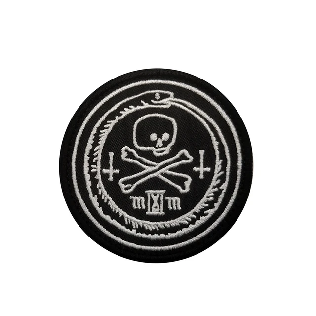 SCP embroidered cloth sticker supernatural symbol hook&loop design patches  for clothing tactical badge outdoor backpack badge - AliExpress