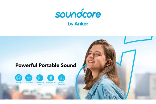 soundcore by Anker P20i True Wireless Earbuds 10mm Drivers with Big Bass  Bluetooth 5.3 30H Long Playtime Water-Resistant - AliExpress