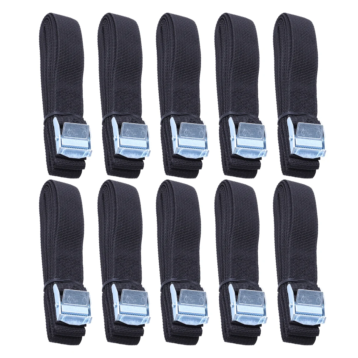 Long Luggage Straps Cargo Tie Down Belts Buckles Lashing Straps Tensioning Belts for Roof Rack Automobile Interior Others