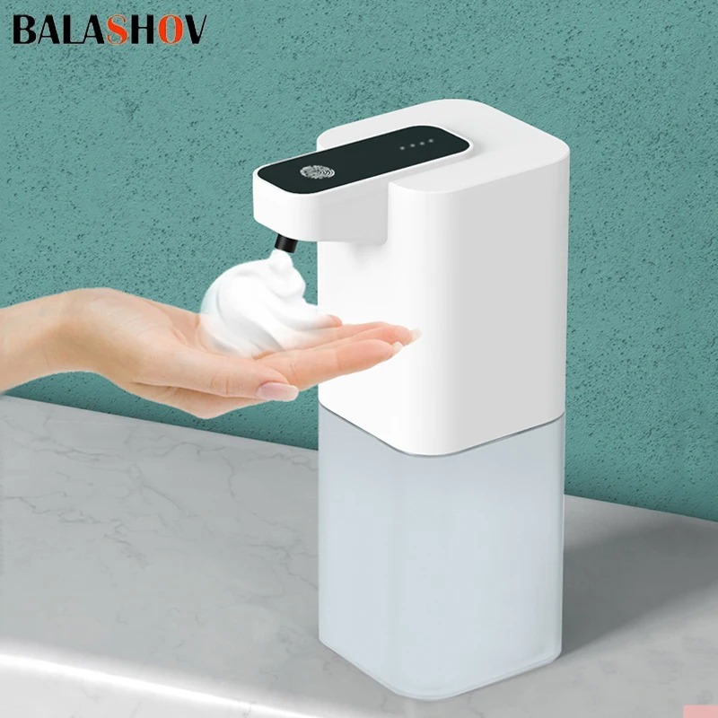  Automatic Inductive Soap Dispenser Foam Washing USB Rechargeable Smart Hand Washing Soap Dispenser Alcohol Spray Dispenser 